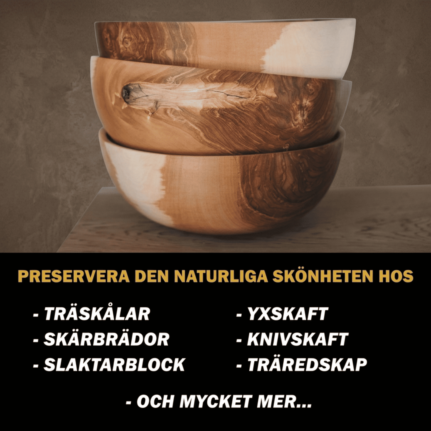Naturlig Bivaxbalsam för Träredskap och Skärbrädor – 80g - TYKO