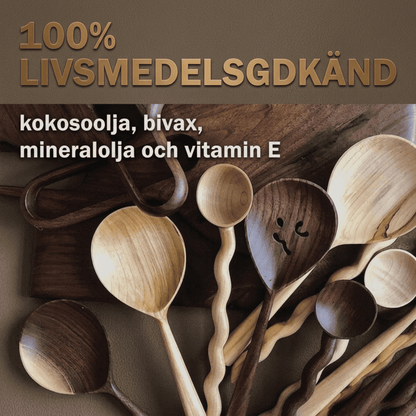 Naturlig Bivaxbalsam för Träredskap och Skärbrädor – 80g - TYKO