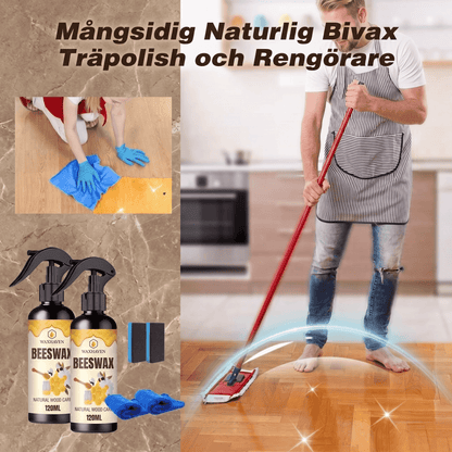 WaxHaven™ – Naturlig Bivaxspray för Trä och Möbler